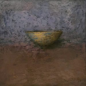 Bát Cổ 51 - Tranh Sơn Mài Tĩnh Vật của Họa Sĩ Nguyễn Tuấn Cường