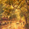 Bóng Xưa - Tranh Sơn Mài Nghệ Thuật Của Họa Sĩ Nguyễn Hồng Giang