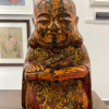 Hành Thiền IV - Tượng Sơn Mài Nghệ Thuật bởi Họa Sĩ Nguyễn Tấn Phát