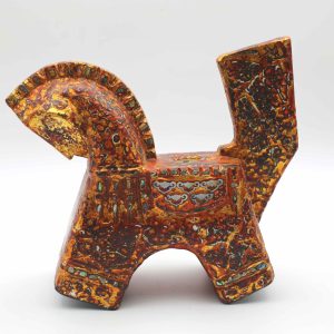 Hồng Mã - Tượng Sơn Mài Nghệ Thuật bởi Họa Sĩ Nguyễn Tấn Phát