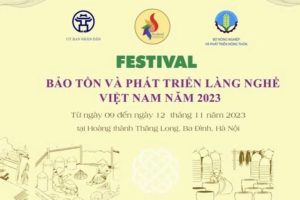 Nghệ Sĩ Lê Xuân Hưởng Được Mời Tham Dự Festival Bảo Tồn Và Phát Triển Làng Nghề Việt Nam 2023 1