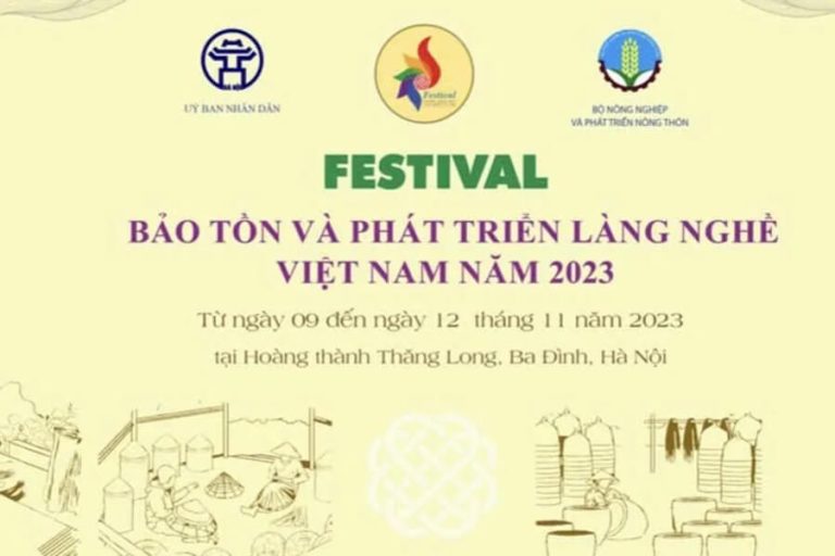 Nghệ Sĩ Lê Xuân Hưởng Được Mời Tham Dự Festival Bảo Tồn Và Phát Triển Làng Nghề Việt Nam 2023 1