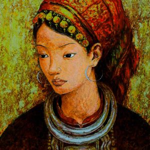 Tả Chảo - Tranh Sơn Mài Nghệ Thuật Của Họa Sĩ Hoàng Hoàn