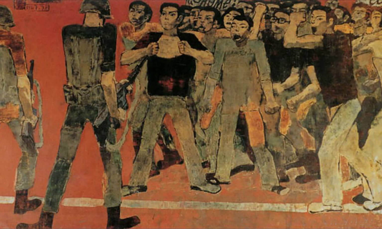 Thanh Niên Thành Đồng - Tranh Sơn Mài Nổi Tiếng Của Họa Sĩ Nguyễn Sáng