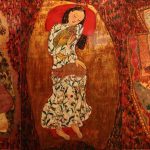 Tổ Ấm (3 tấm)- Tranh Sơn Mài Đẹp Của Họa Sĩ Ngô Bá Công