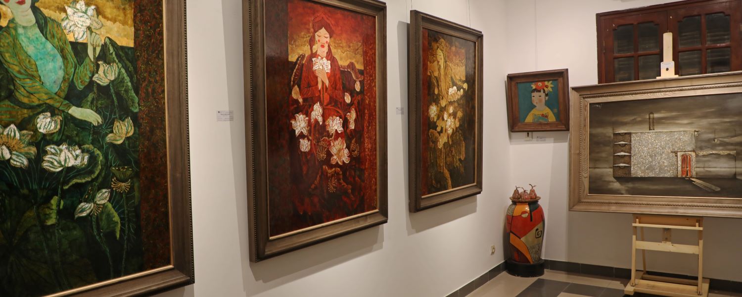 giới thiệu tranh sơn mài nghệ thuật nguyen art gallery