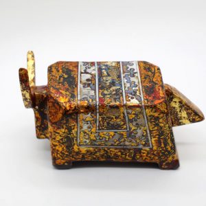 Ngọc Tỷ Ngưu II - Tượng Sơn Mài Cao Cấp Của Họa Sĩ Nguyễn Tấn Phát