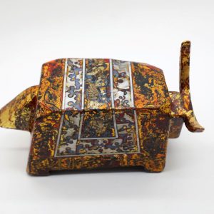 Ngọc Tỷ Ngưu II - Tượng Sơn Mài Cao Cấp Của Họa Sĩ Nguyễn Tấn Phát