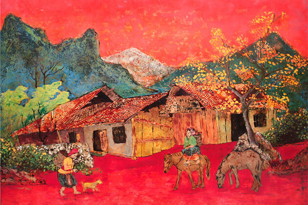 tác phẩm tranh nghệ thuật
