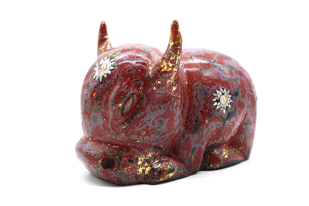 Tiểu Ngưu II - Tượng Sơn Mài Cao Cấp Của Họa Sĩ Nguyễn Tấn Phát Tiểu Ngưu II - Tượng Sơn Mài Cao Cấp Của Họa Sĩ Nguyễn Tấn Phát