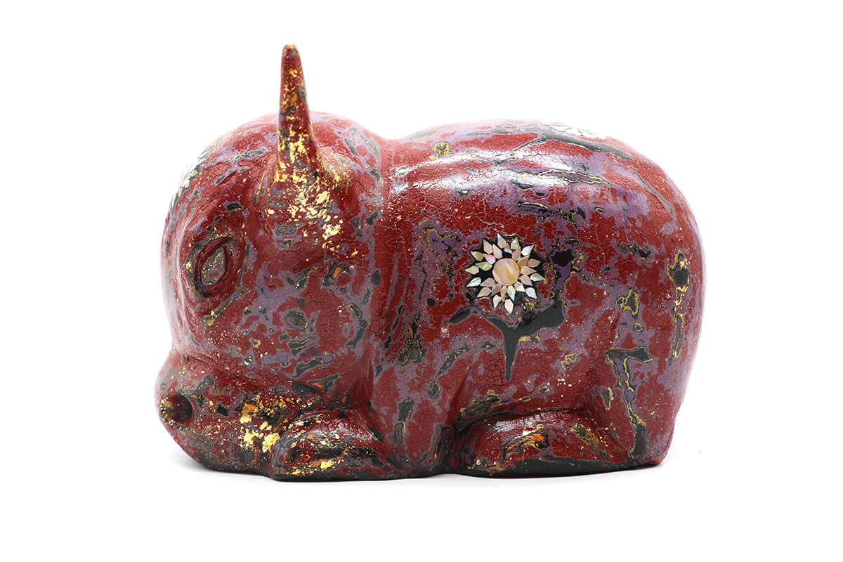 Tiểu Ngưu II - Tượng Sơn Mài Cao Cấp Của Họa Sĩ Nguyễn Tấn Phát Tiểu Ngưu II - Tượng Sơn Mài Cao Cấp Của Họa Sĩ Nguyễn Tấn Phát