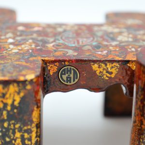 Tứ Trụ Ngưu - Tượng sơn mài bởi họa sĩ Nguyễn Tấn Phát